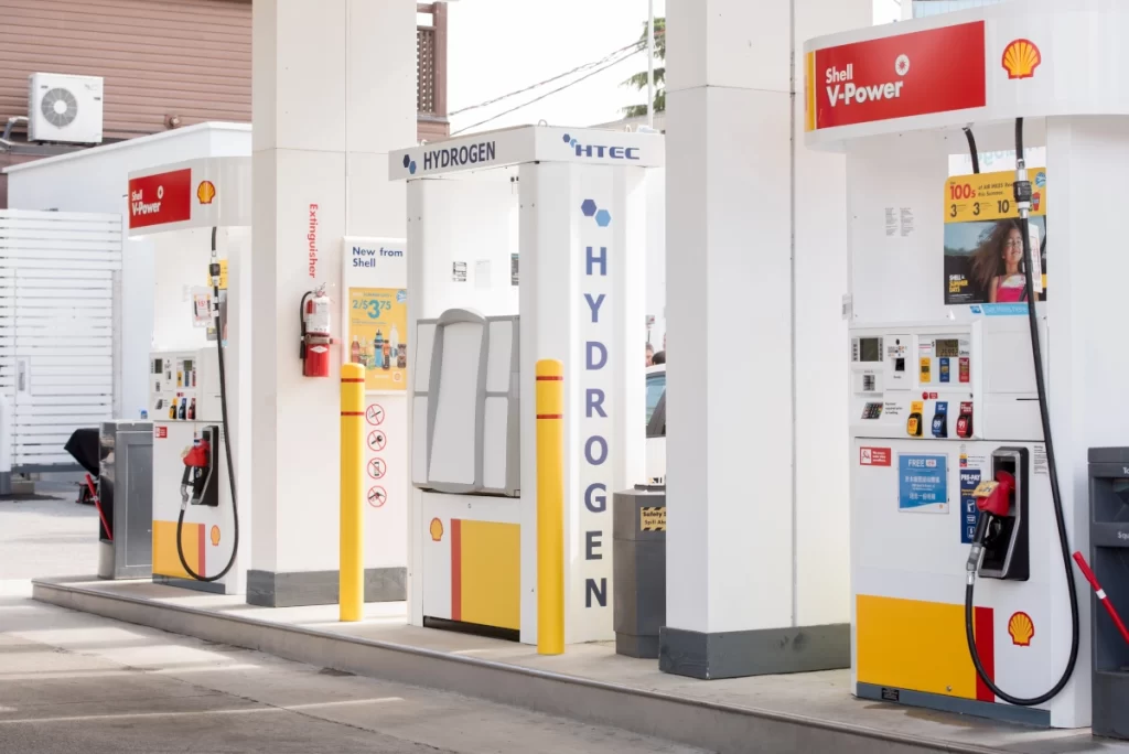 Shell Hydrogen Refuelling EV Charging Station